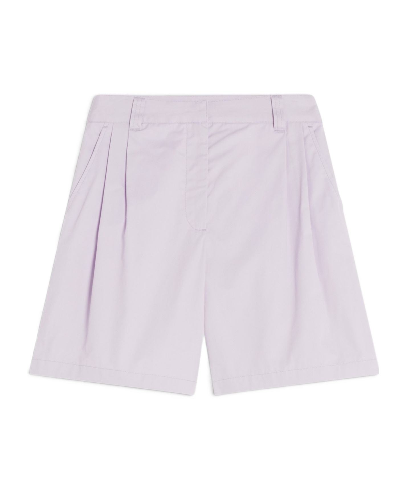 Maison Kitsuné Casual Pleated Bermuda Shorts