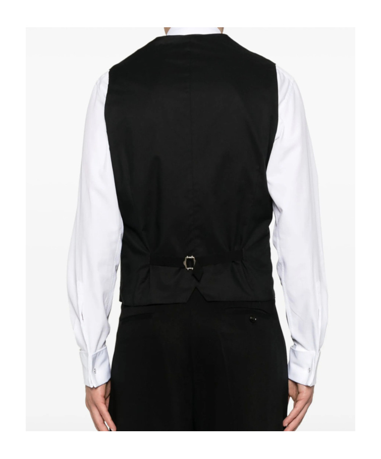 Shop Tagliatore V Neck Vest