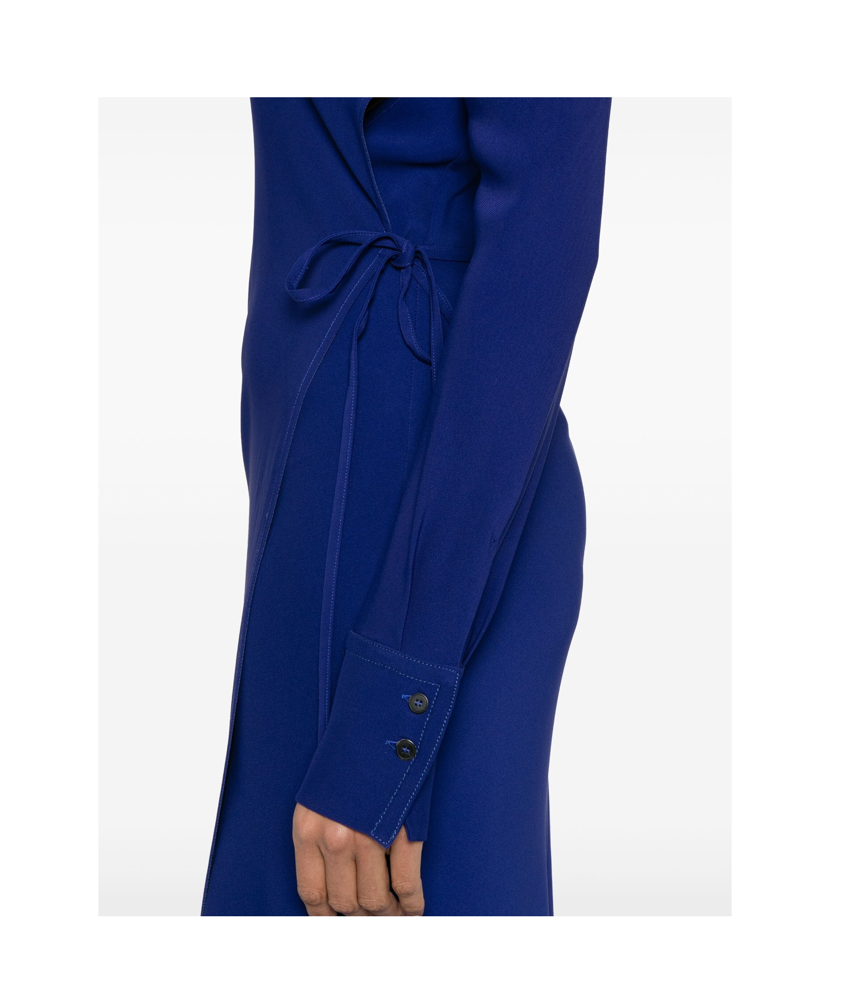 Forte Forte Forte_forte Stretch Cady Crepe Wrapover Dress