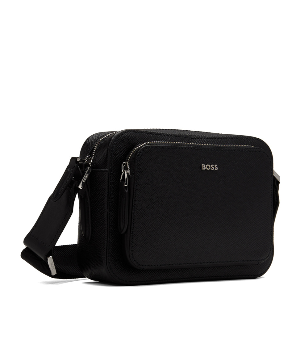 Hugo Boss Moonstruck Logo Crossbody Bag In Black