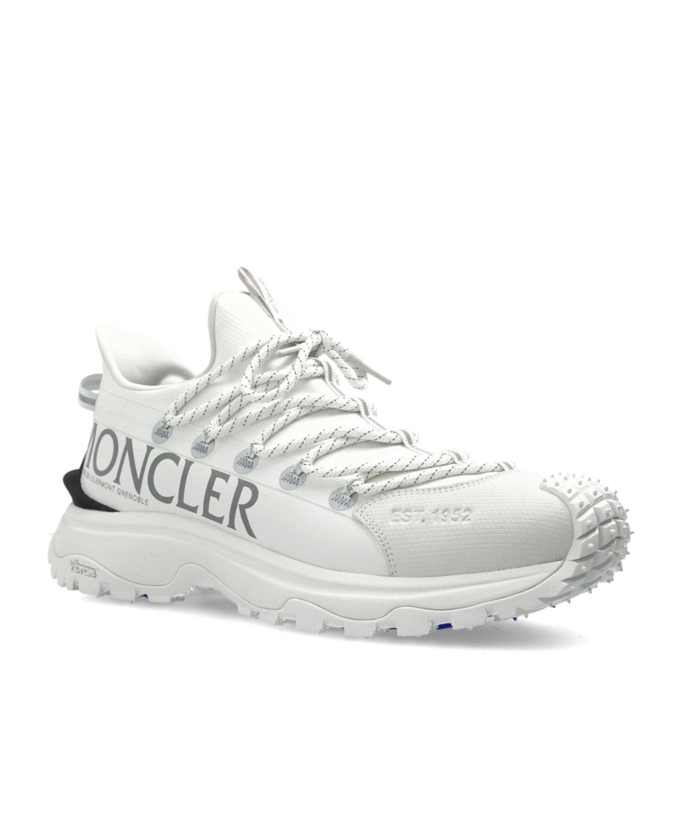 Moncler Rugged Design With Jagged Sole In White
