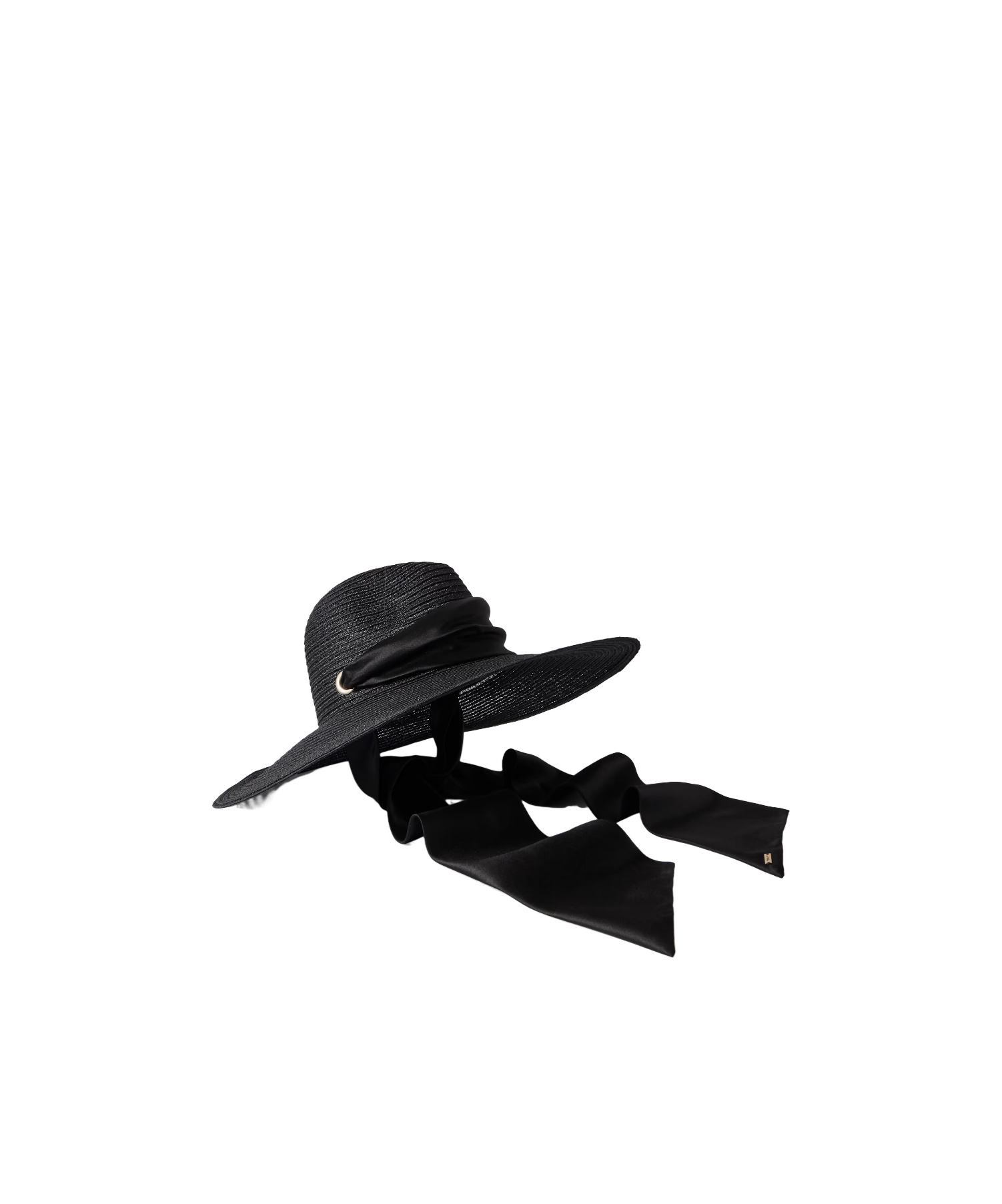 Eugenia Kim Cassidy Grosgrain-trimmed Hemp Sunhat In Black