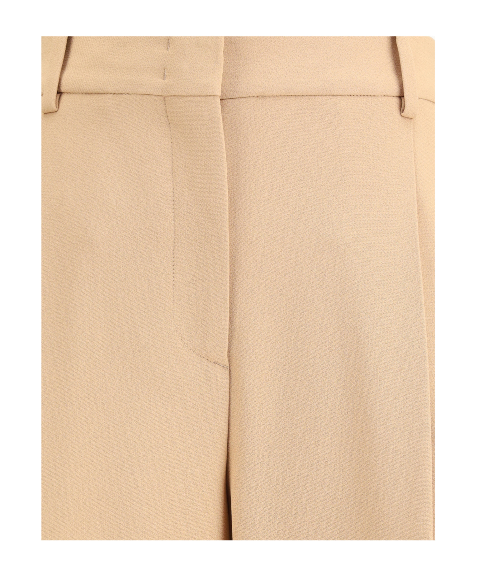 Ermanno Scervino Belt-loop Casual Pants In Brown