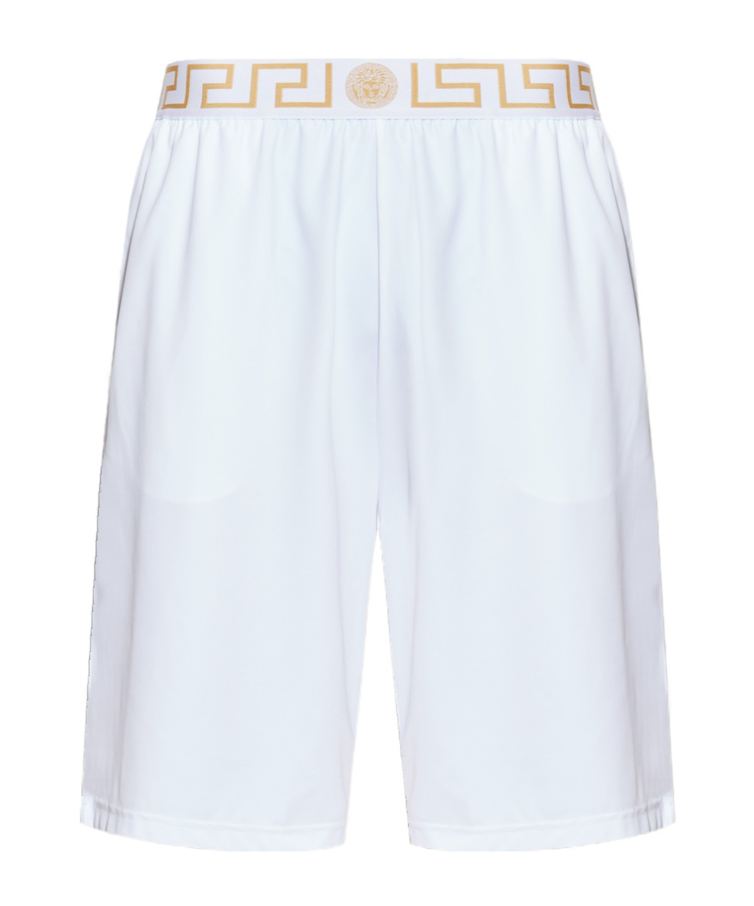 Versace Pattern Elastic Waist Swimming Trunks