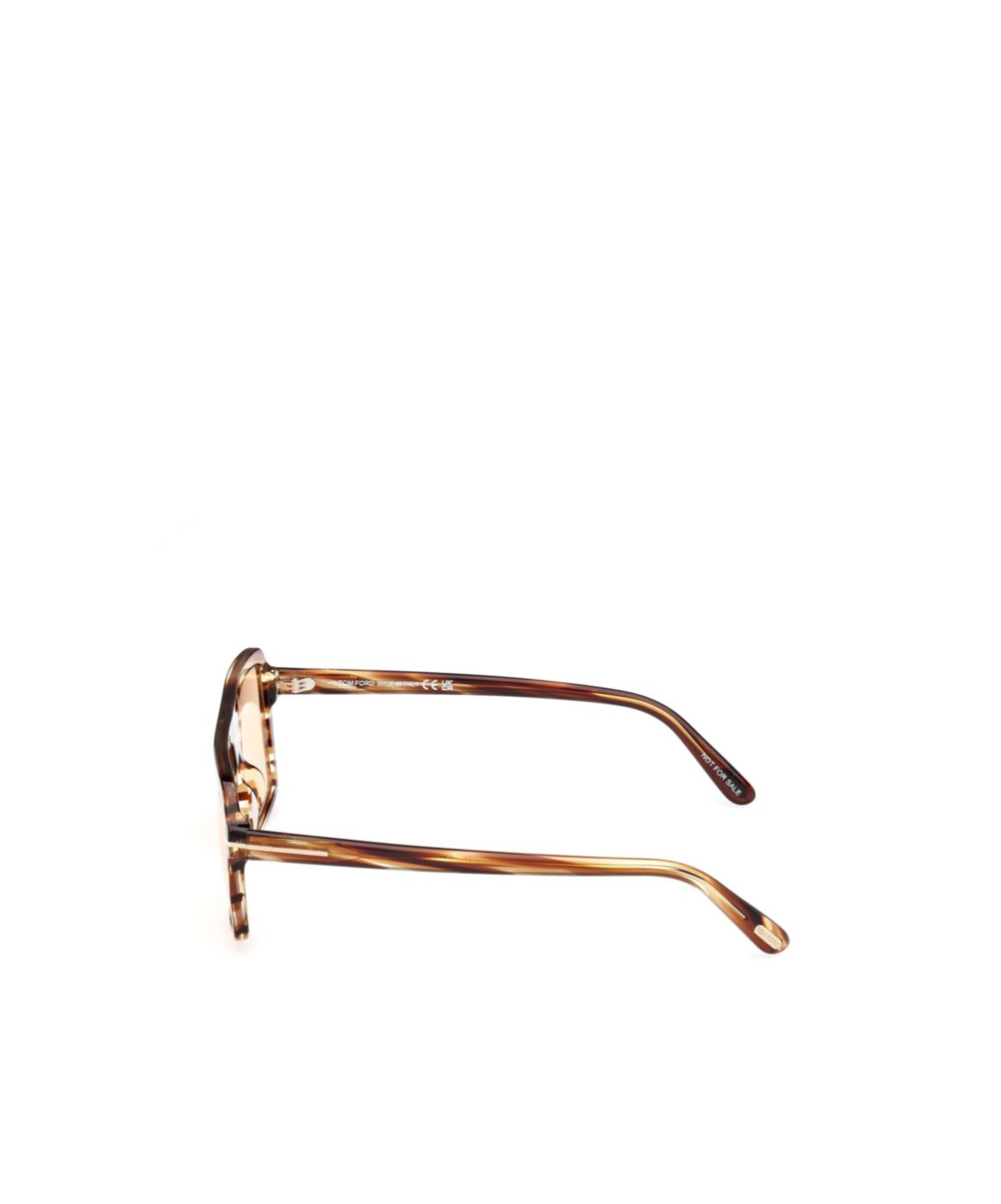 Tom Ford Eyewear Fausto Square Frame Sunglasses In Brown