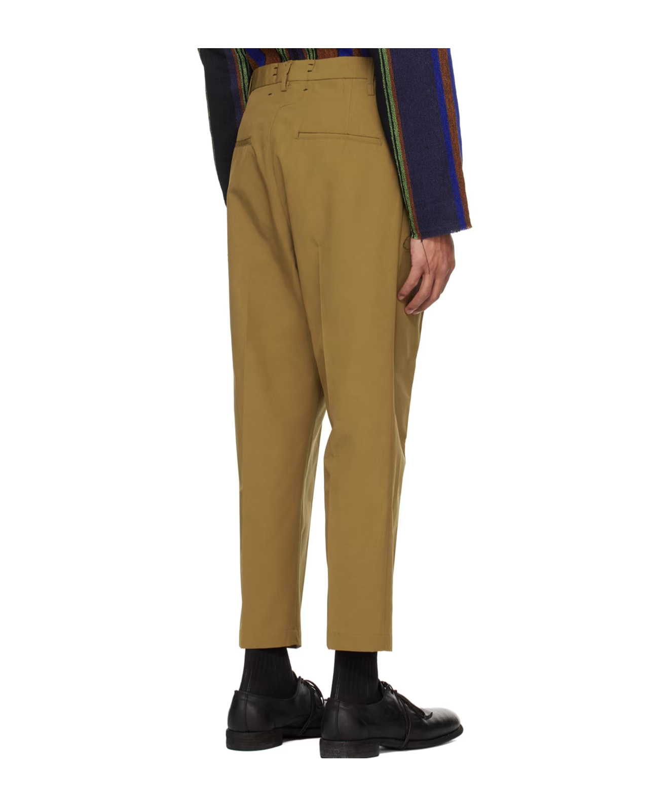 SONG FOR THE MUTE PLEATED TAPERED CASUAL PANTS