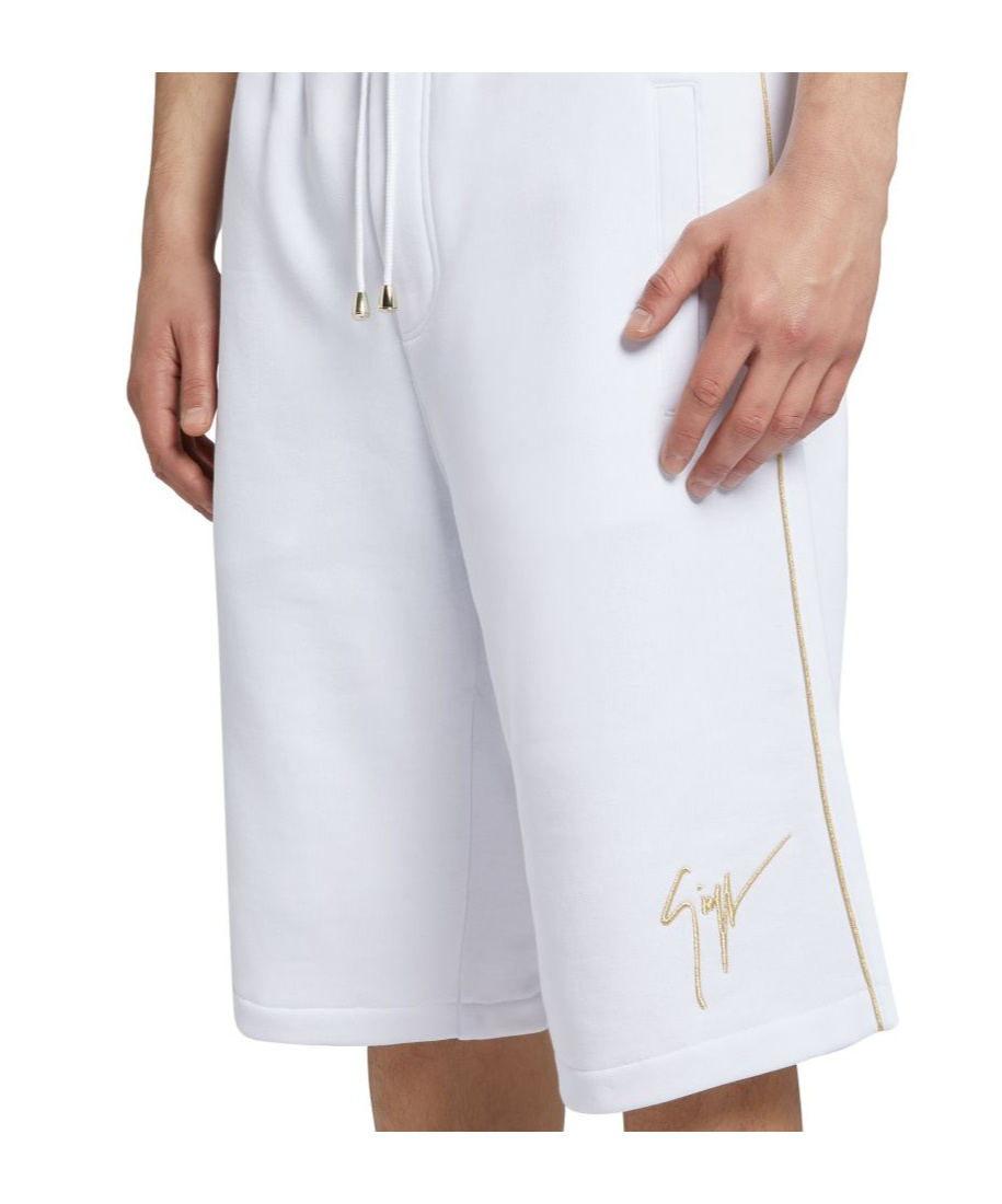 Giuseppe Zanotti Lr 16 Track Shorts In White