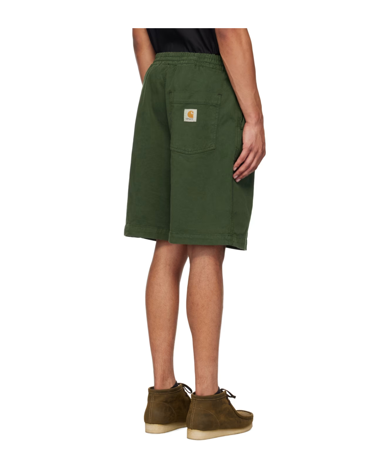 Carhartt Green Floyde Shorts In Green