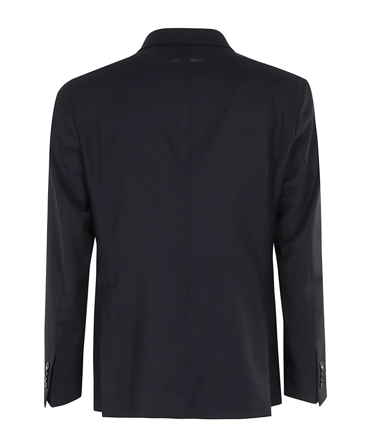 Tagliatore Double-breasted Cashmere Blazer In Black