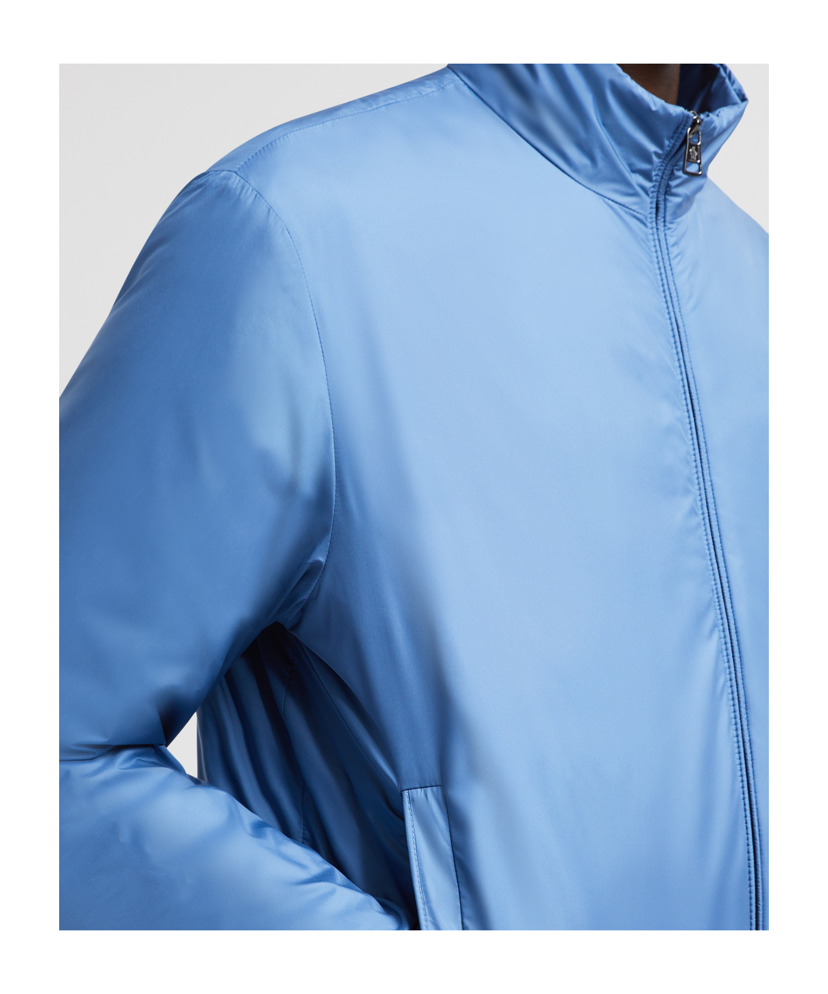 Moncler Doudoune Courte Berre In Blue