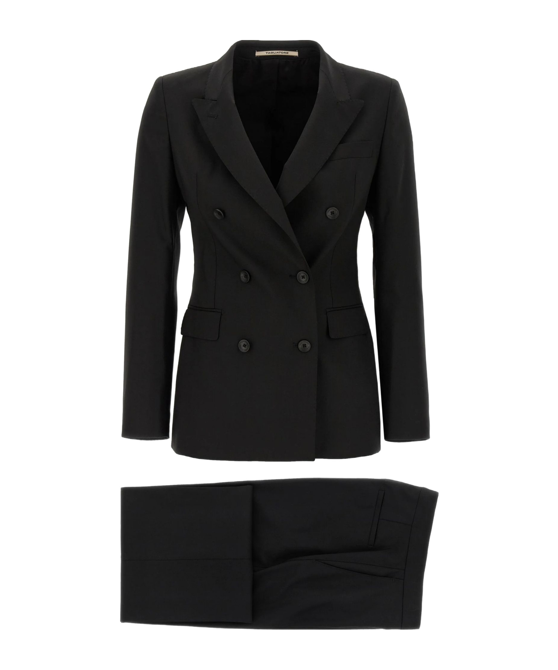 Tagliatore Double-breasted Two-piece Suit In Multi