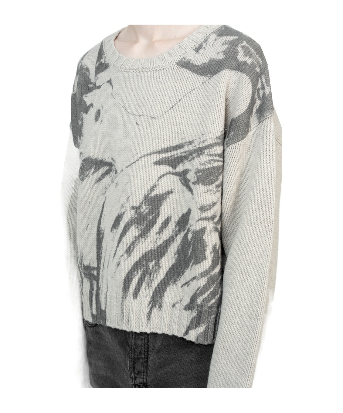 Enfants Riches Deprimes Past In Vain Sweater In White