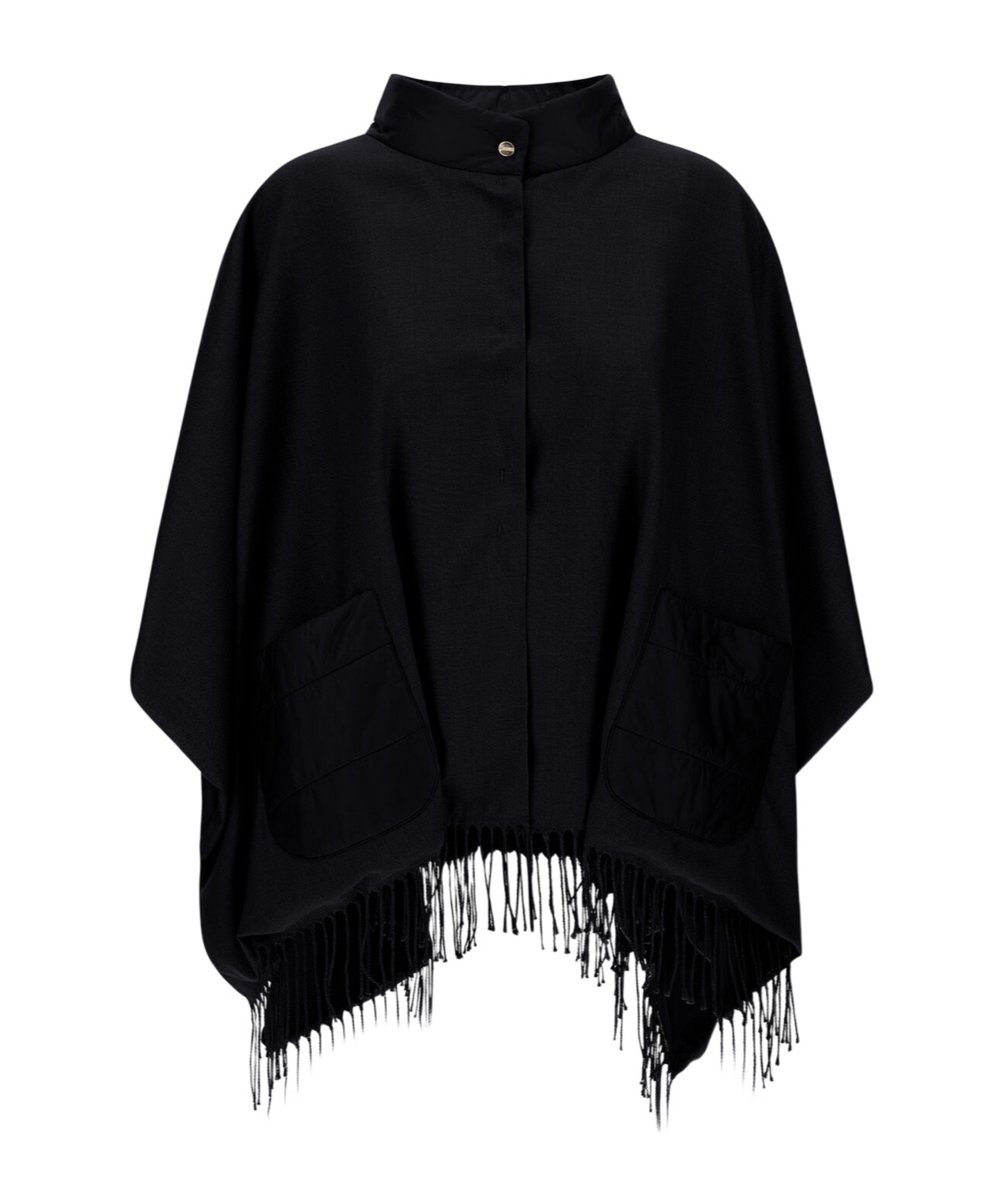 Herno Snap Tassel Cape