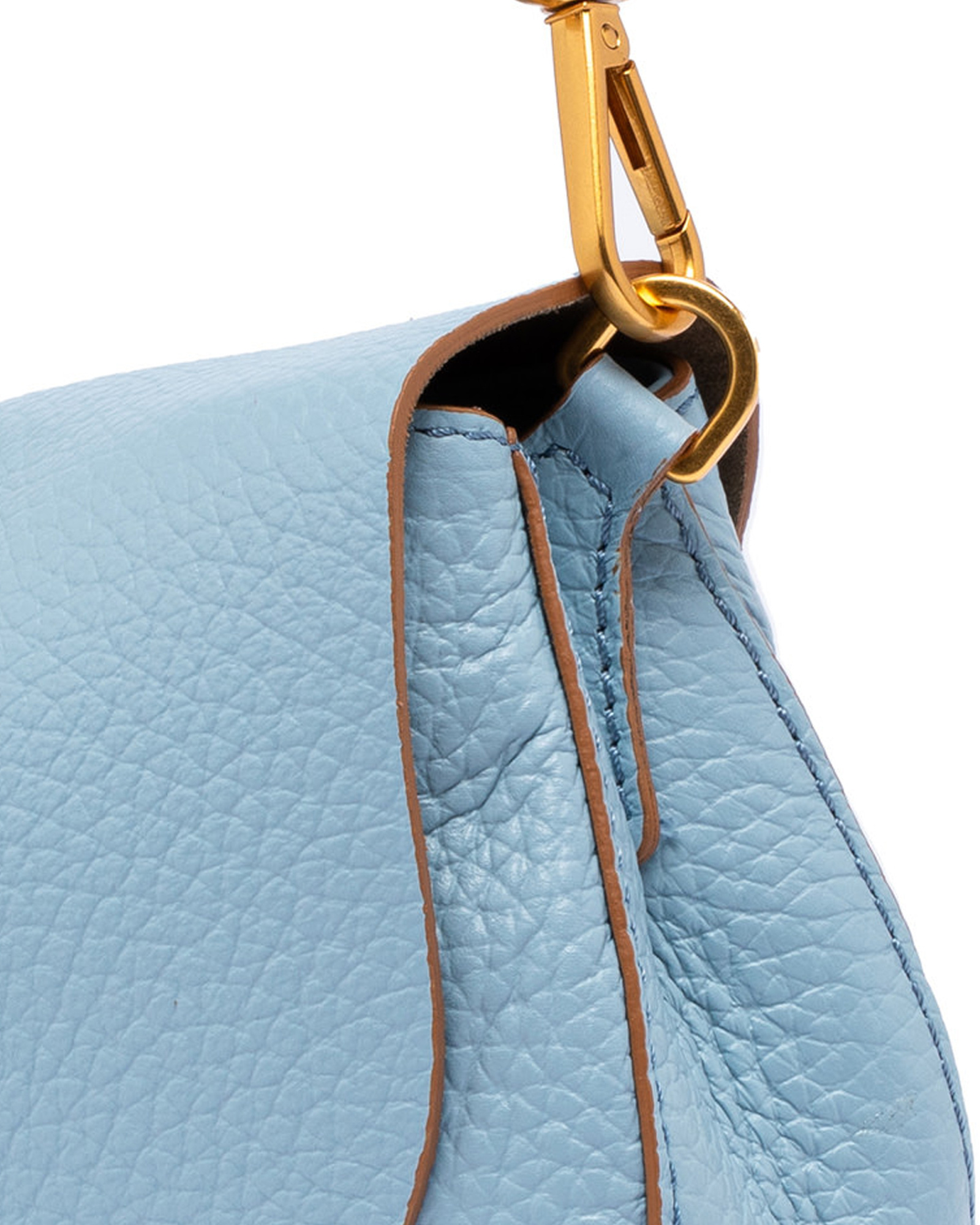 Gianni Chiarini Round Shoulder Backpack In Blue