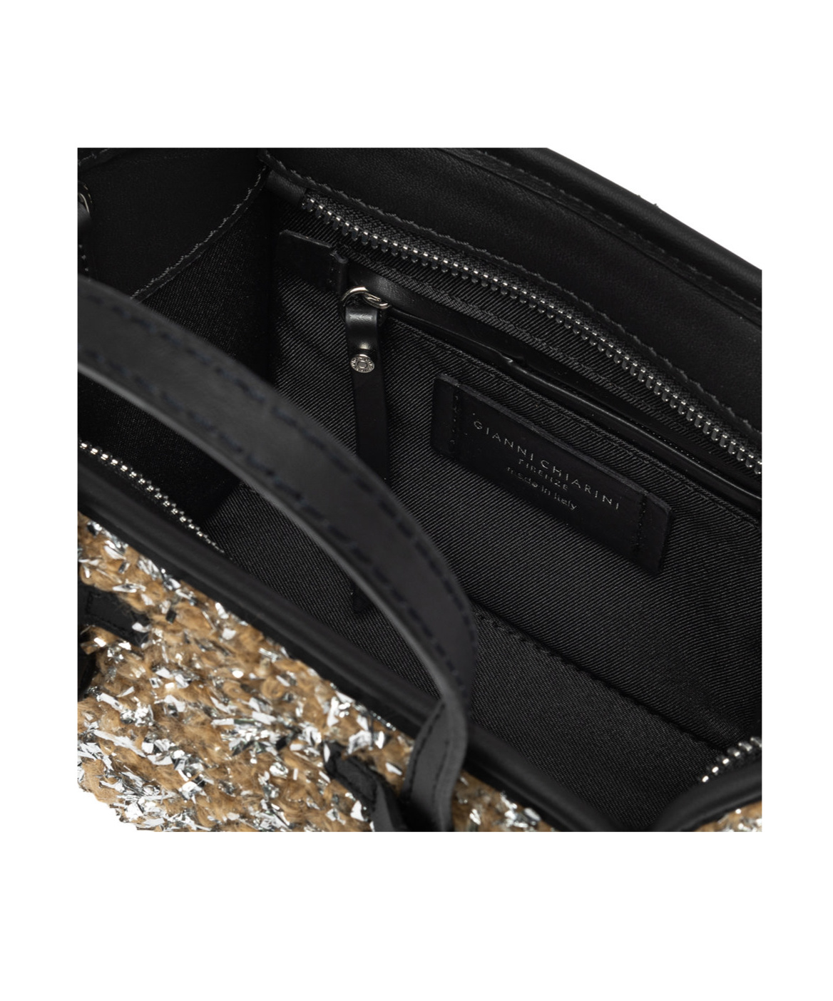 Gianni Chiarini Miss Marcella Boucle Tote Bag In Multicolor