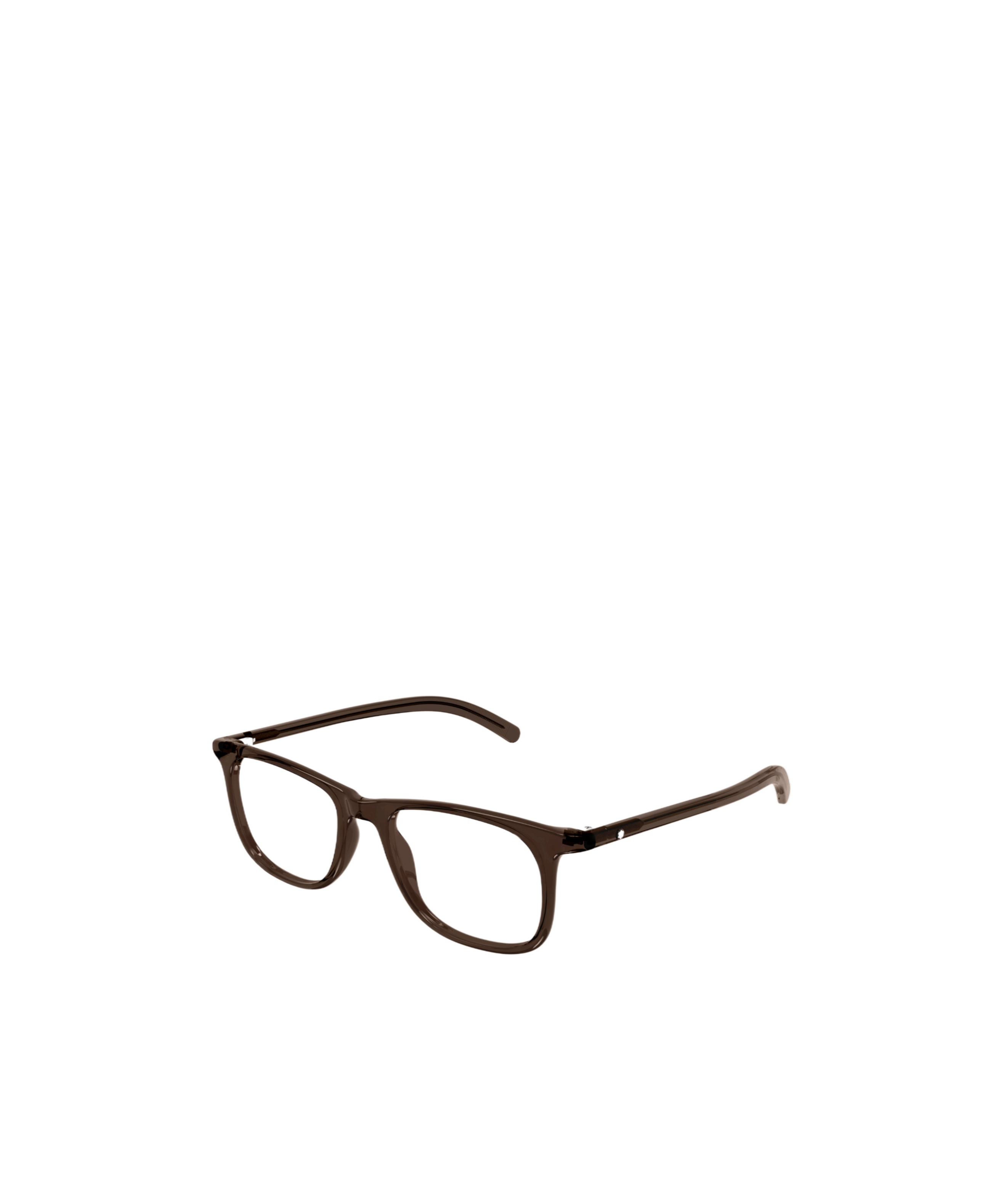 Montblanc Square-frame Glasses In Green