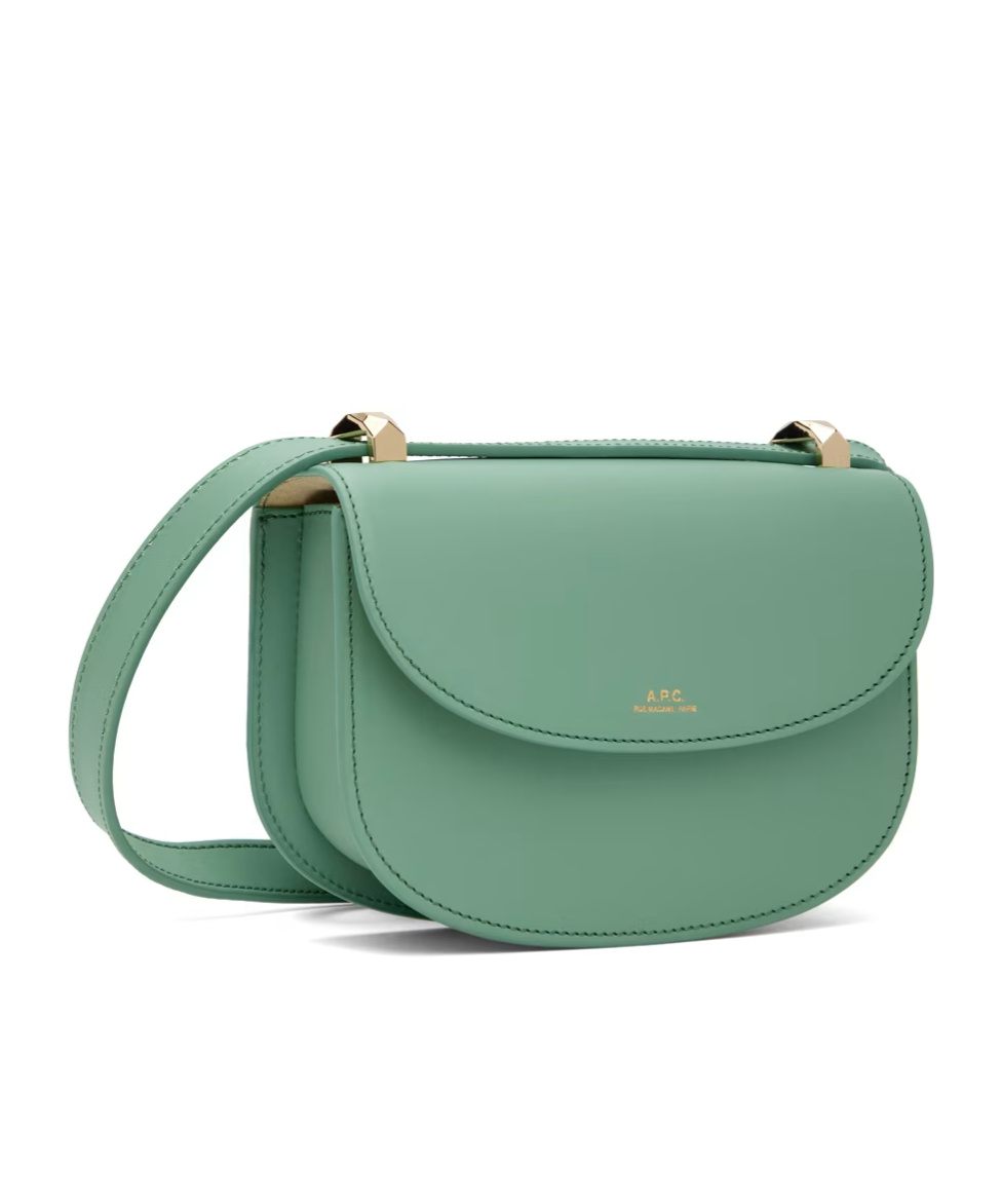 Apc A.p.c. Geneve Mini Bag In Green
