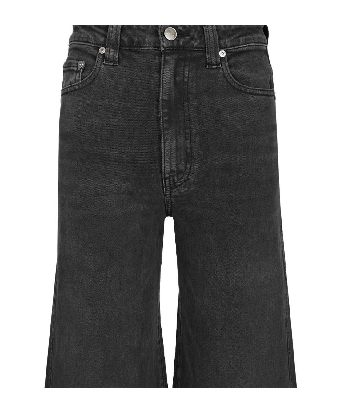 Khaite Jeans With Belt Loops In Black