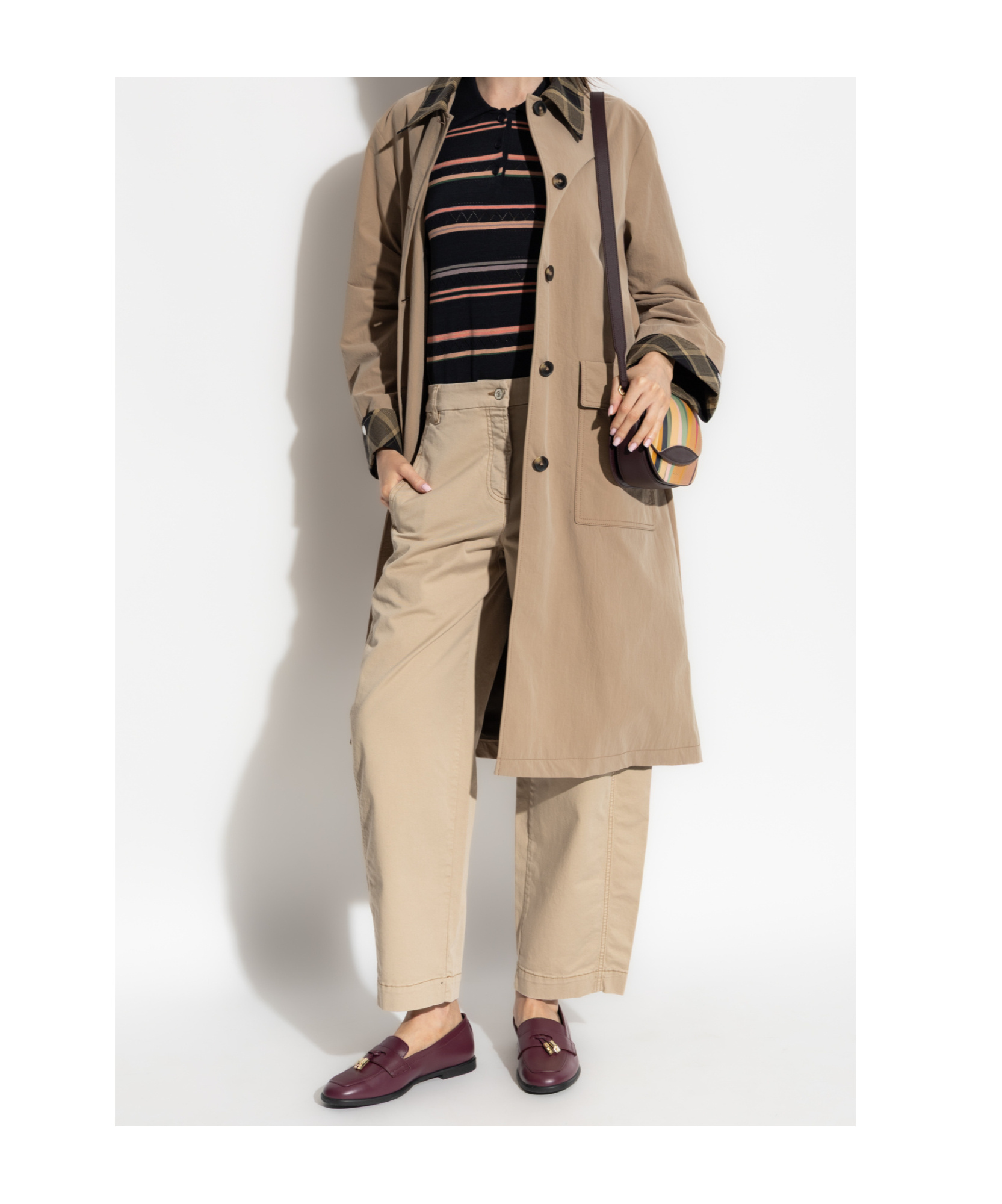 Ps By Paul Smith Ps Paul Smith Mid-rise Loose Fit Trousers