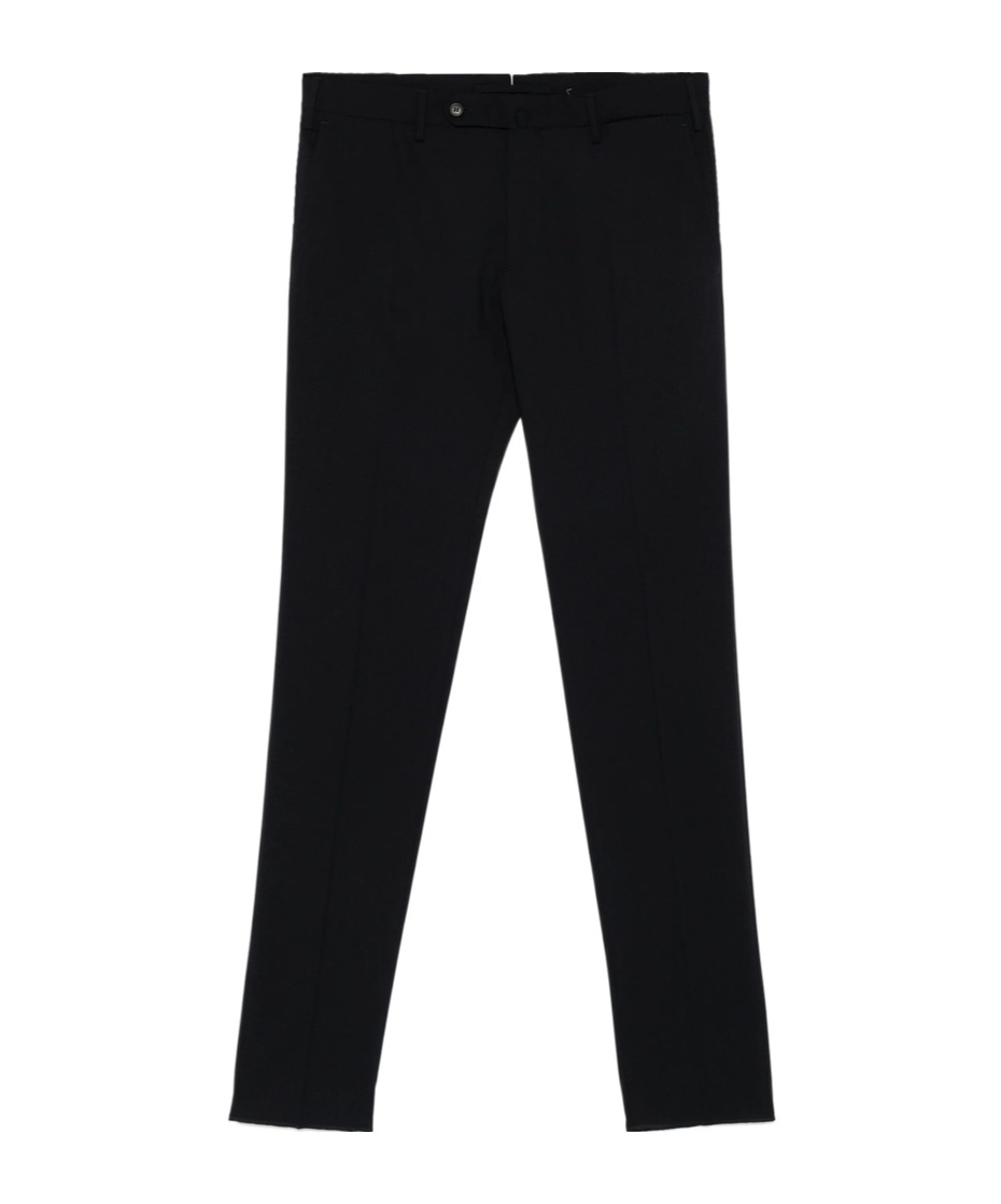 Incotex Tapered Tailored Trousers In Black