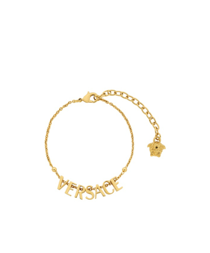 Versace Bracelet  Logo In Yellow