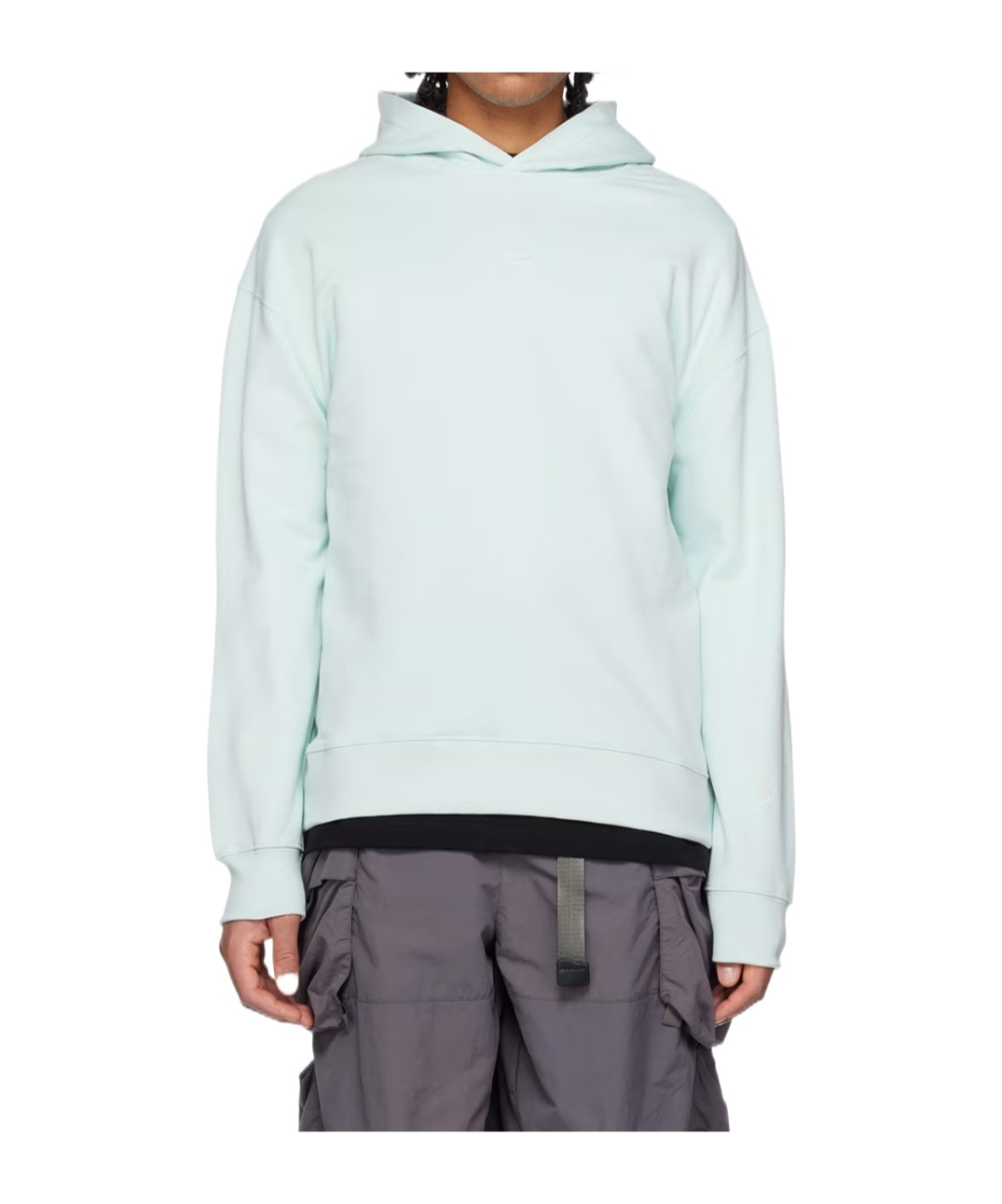 A-cold-wall* Hooded Long-sleeved Hoodie In White