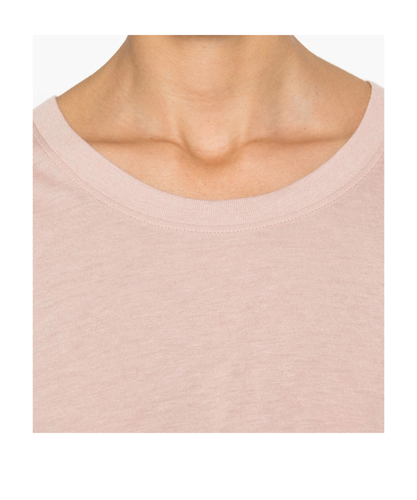 Shop Loulou Studio Ezra T-shirt In Nude