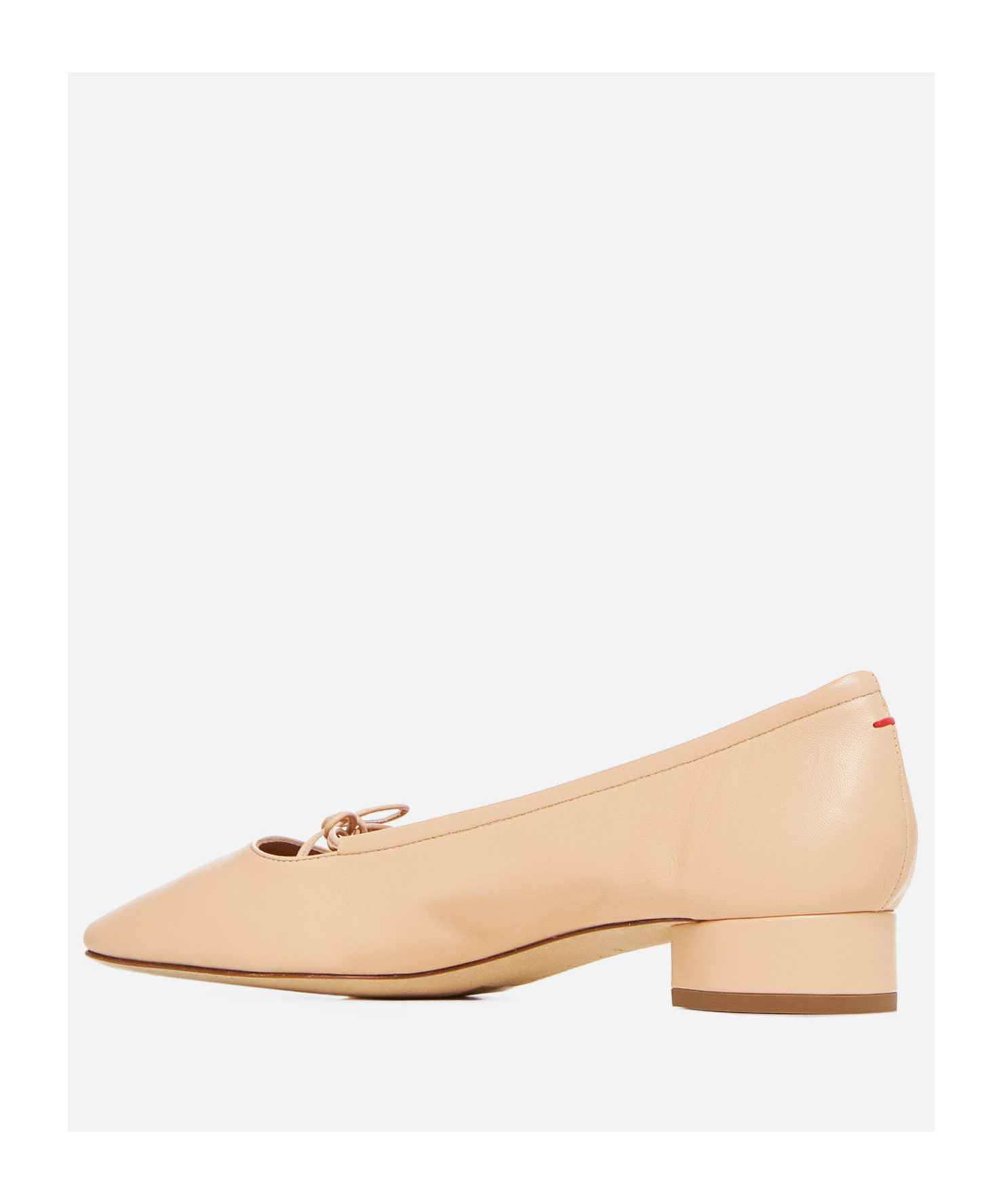 Aeyde Darya Ballet Flats In Nude