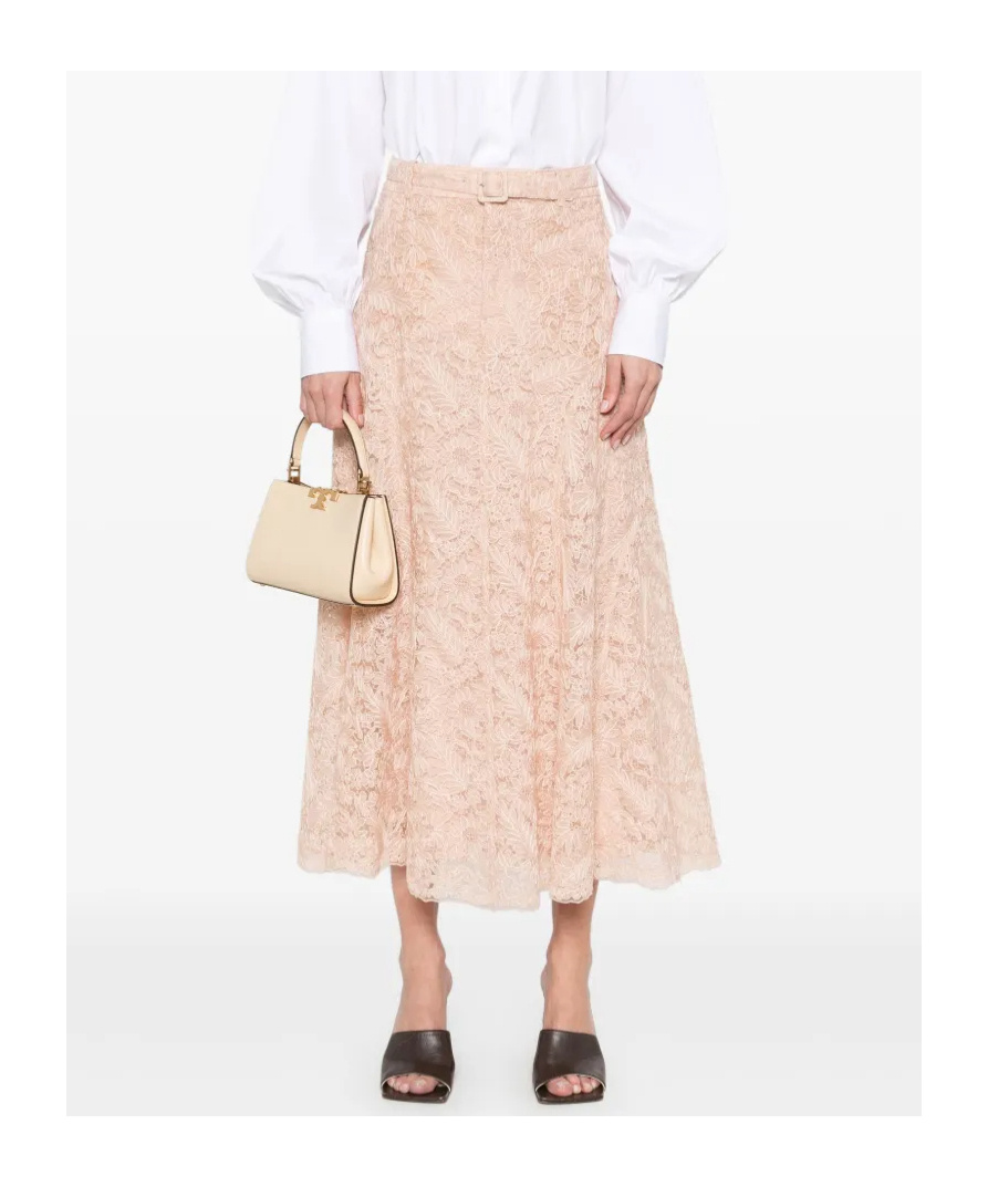 Ermanno Scervino Lace Midi Skirt