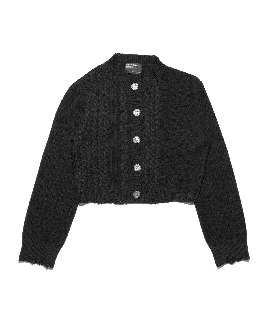 Enfants Riches Deprimes Cropped Cardigan