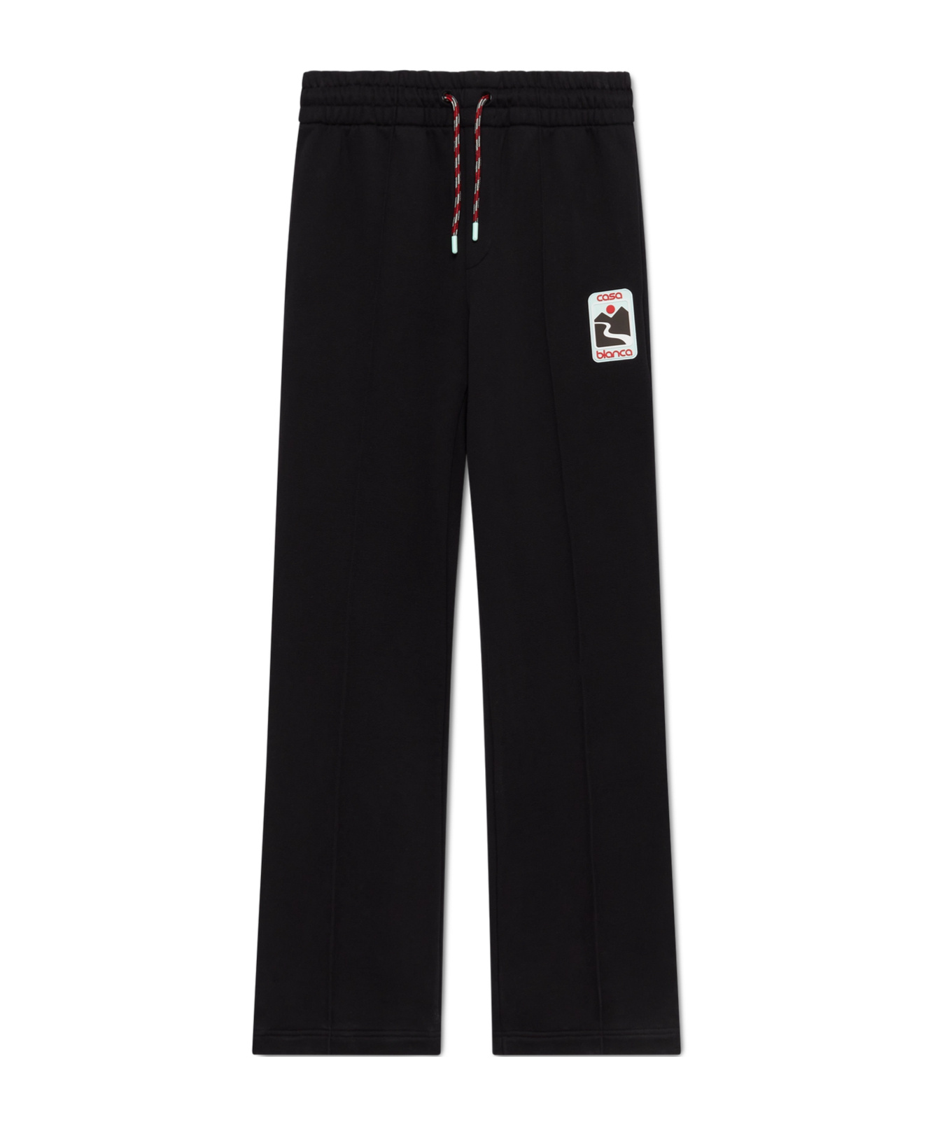 Casablanca Drawstring Waist Sweatpants In Black