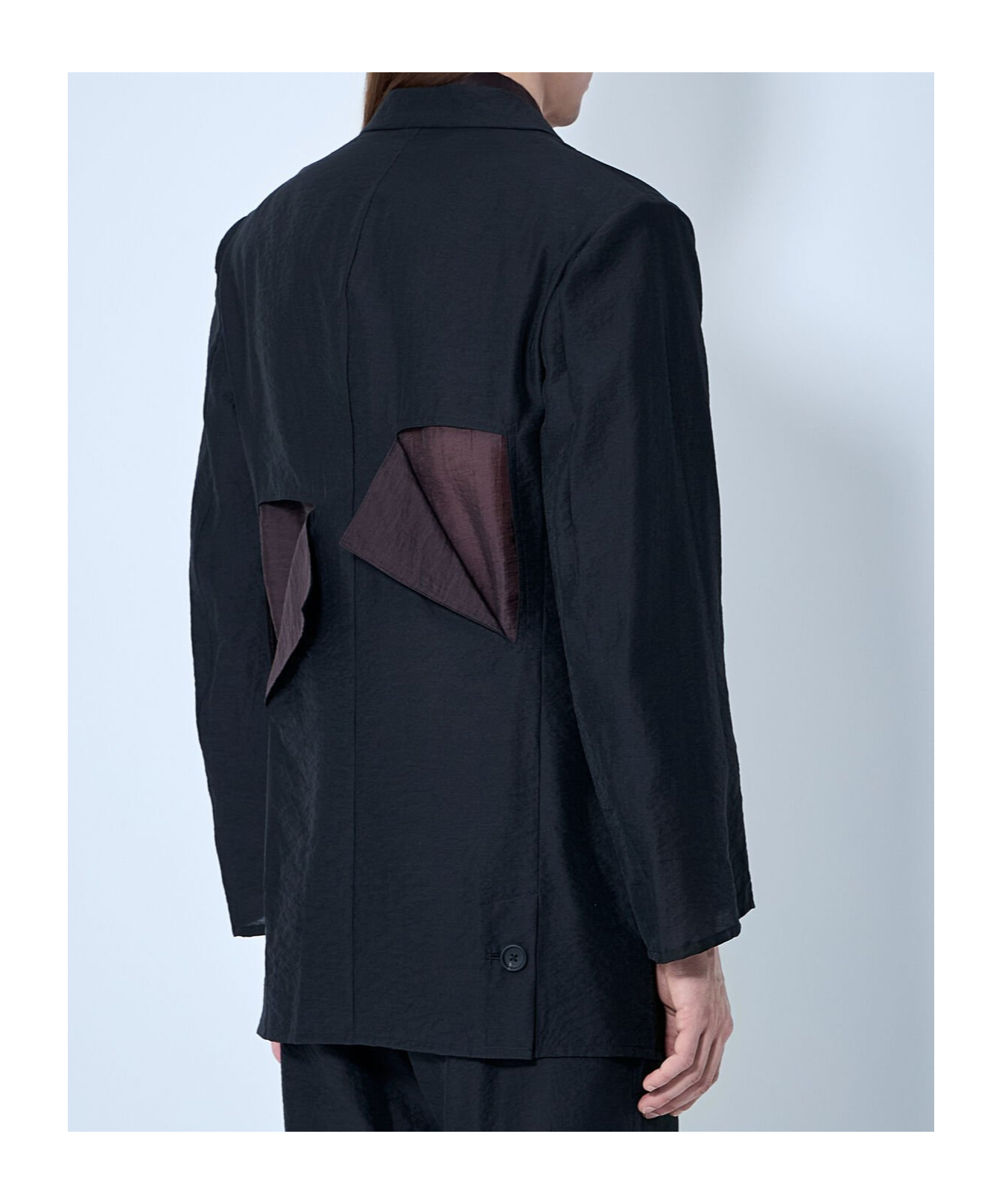 Yohji Yamamoto Single-breasted Blazer In Black