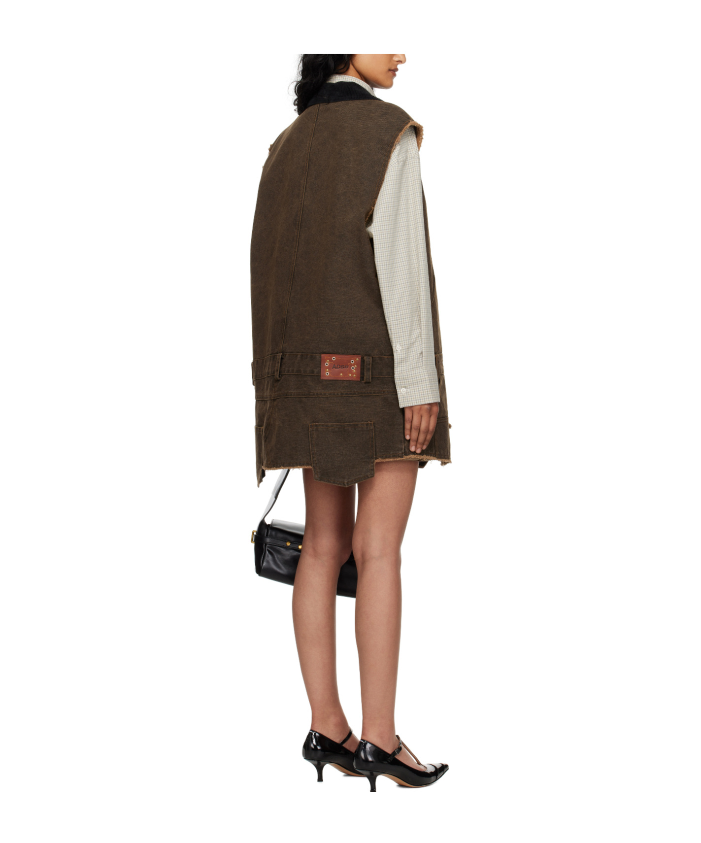 Andersson Bell Carpenter Dress In Brown