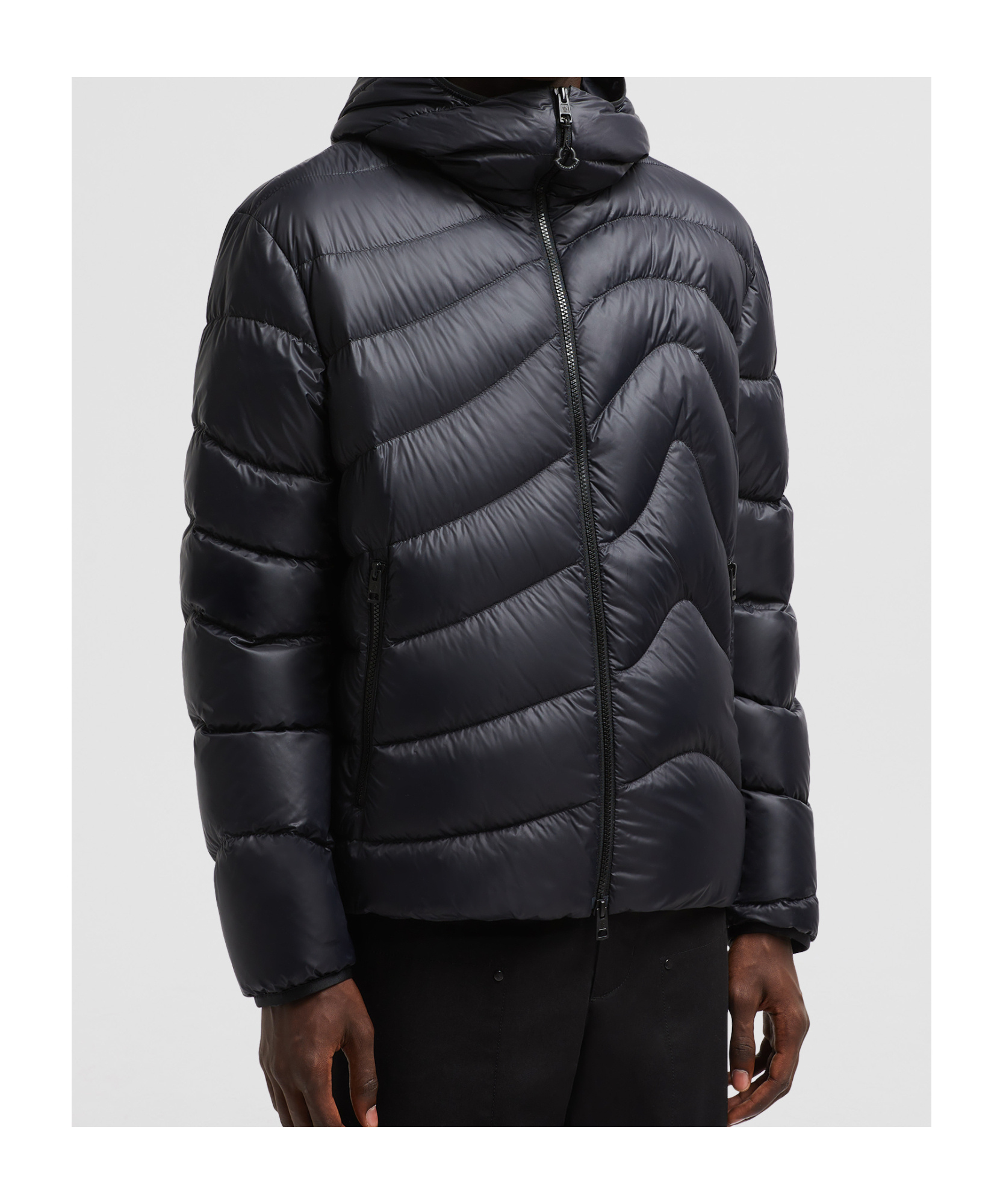 Moncler Zephyros Down Jacket In Black