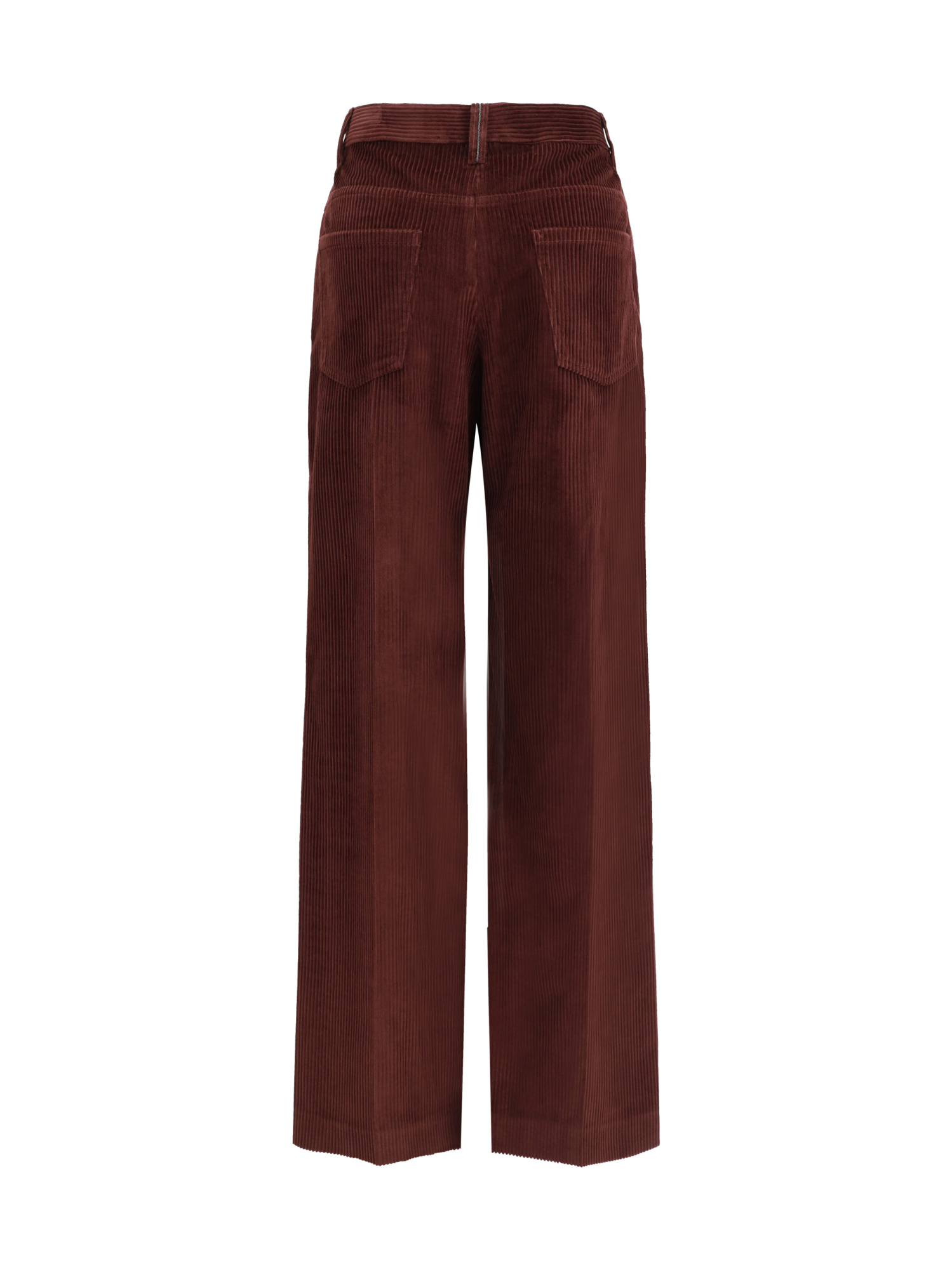 Brunello Cucinelli Soft Corduroy Pleated Straight-leg Ankle Pants In Brown