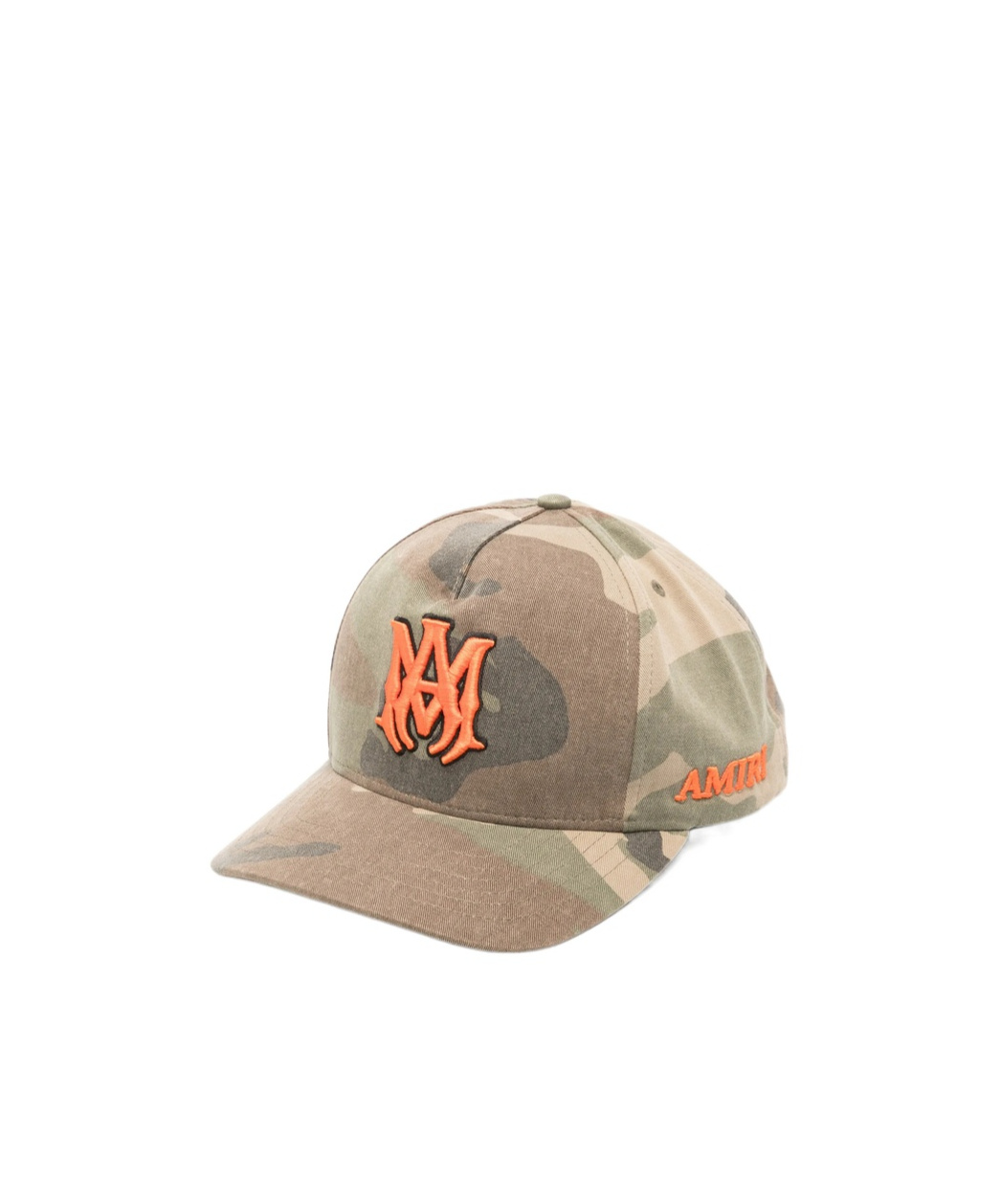Amiri Ma Outline Camo Snapback Ball Cap In Multi