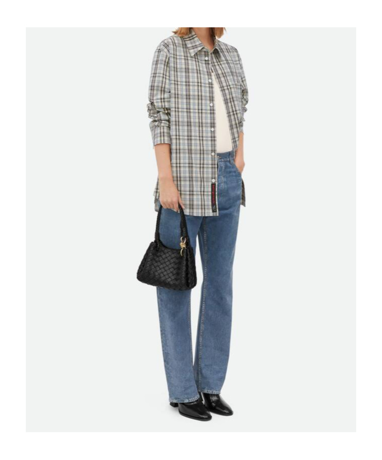Bottega Veneta Small Parachute Shoulder Backpack In Black