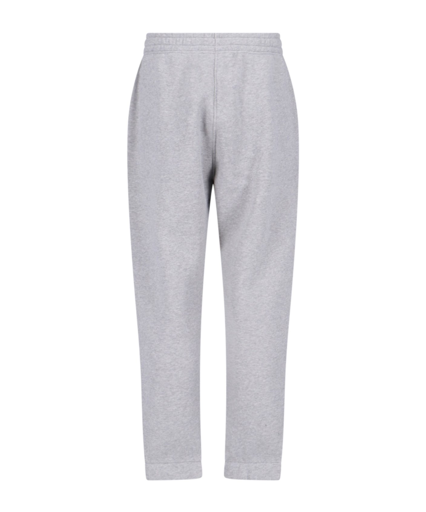Shop Maison Kitsuné Handwriting Logo Track Pants In Gray