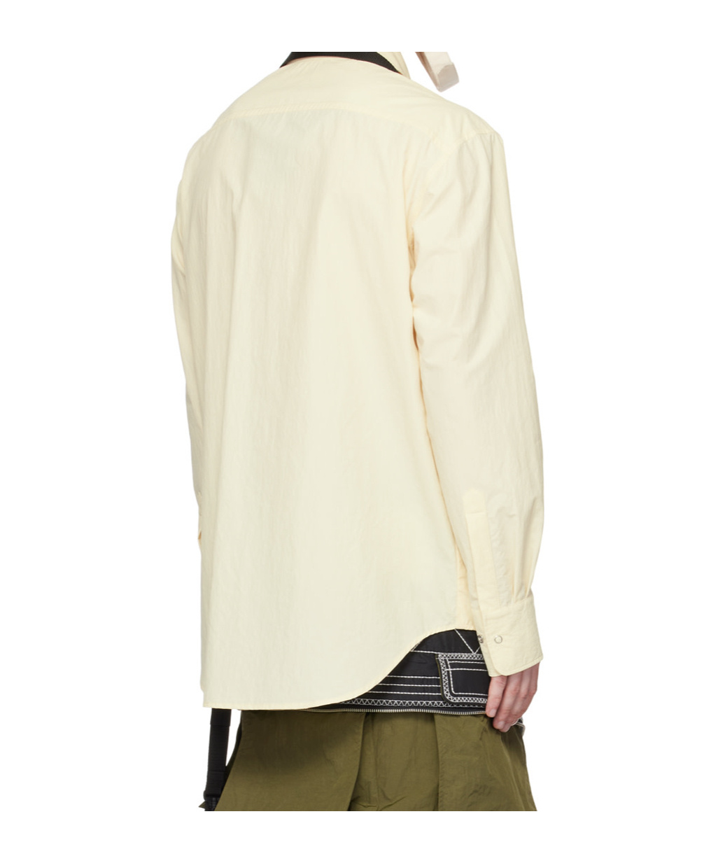 Craig Green Padded-pocket Detail Shirt In White