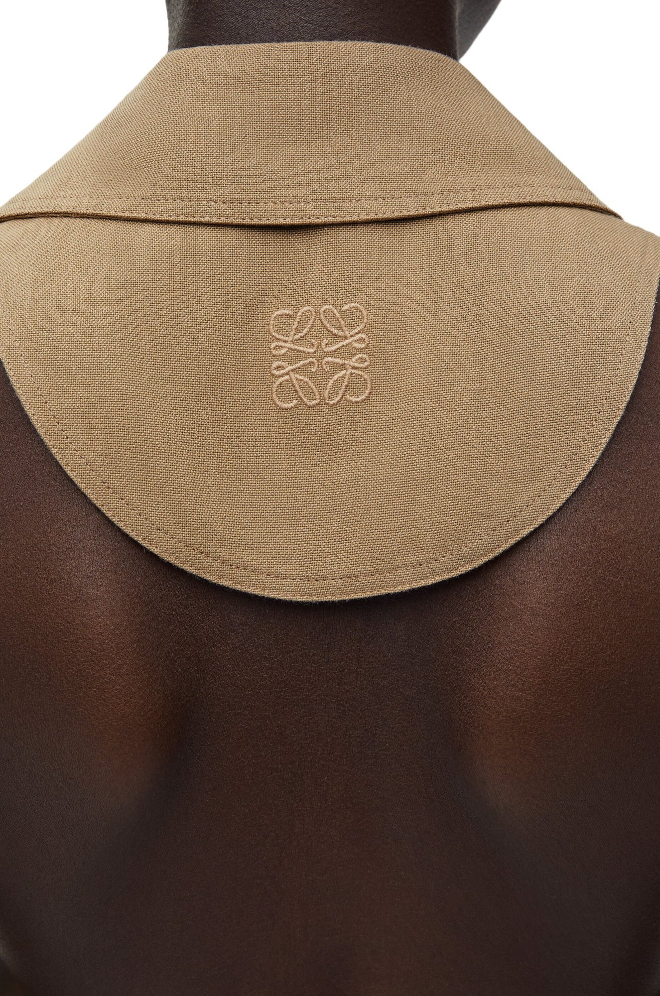 LOEWE WRAP TOP IN VISCOSE AND LINEN