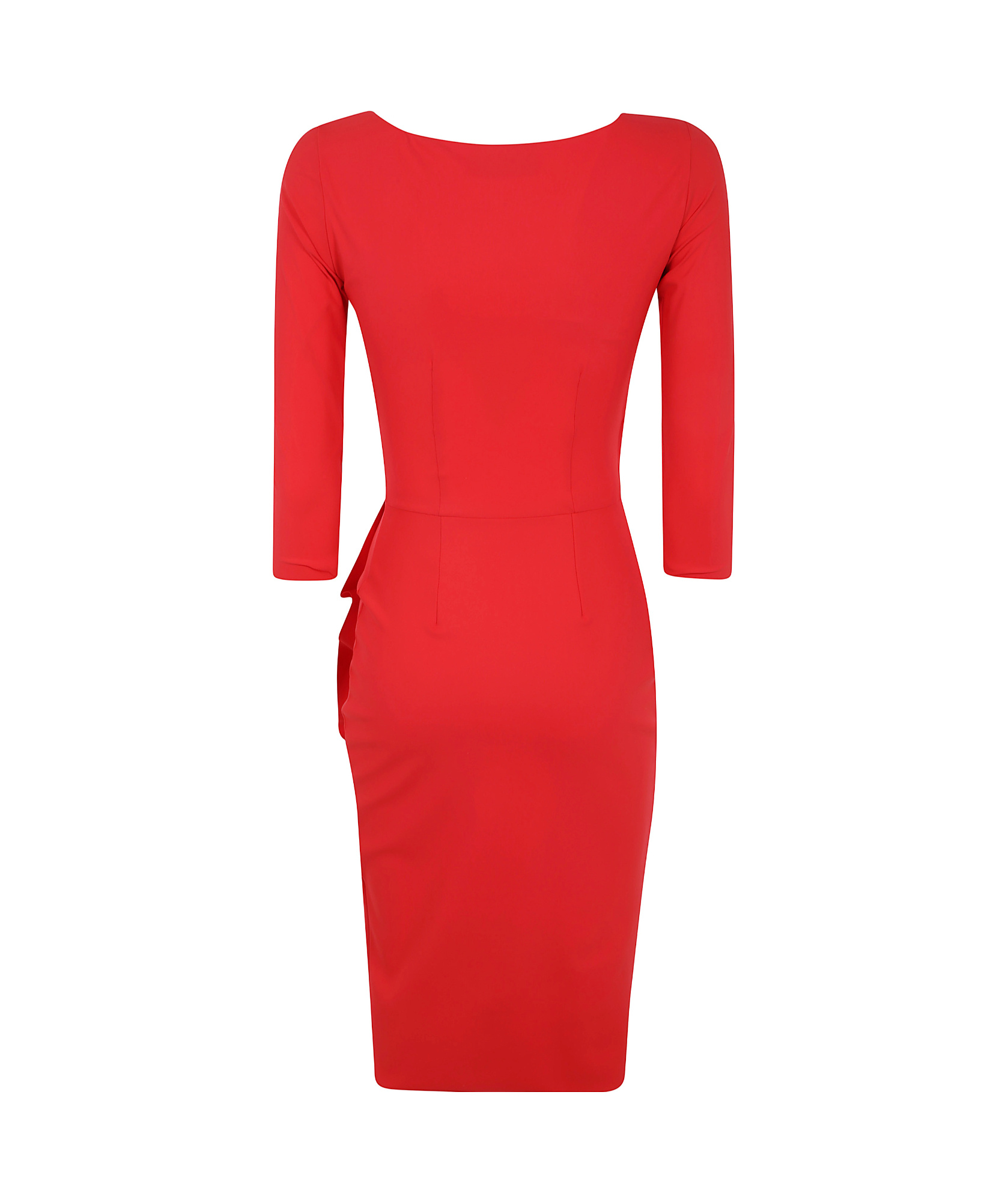 Shop Chiara Boni La Petite Robe Florien Dress In Red