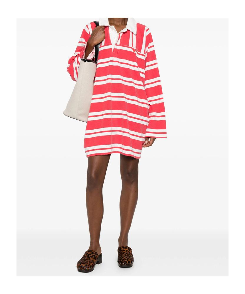Bellerose Long Sleeve Dress In Multi