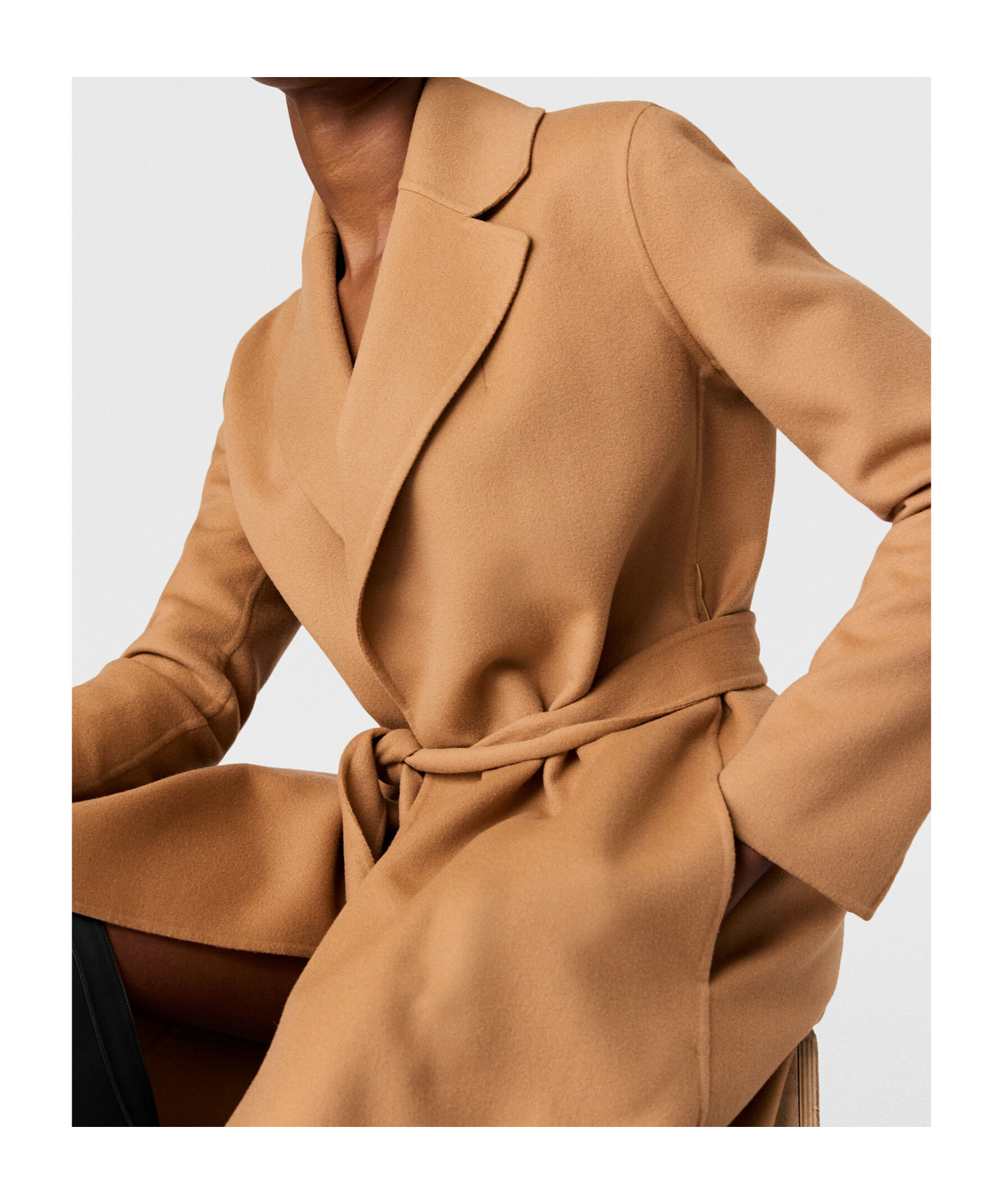 Stella Mccartney Double-faced Belted Trench Coat