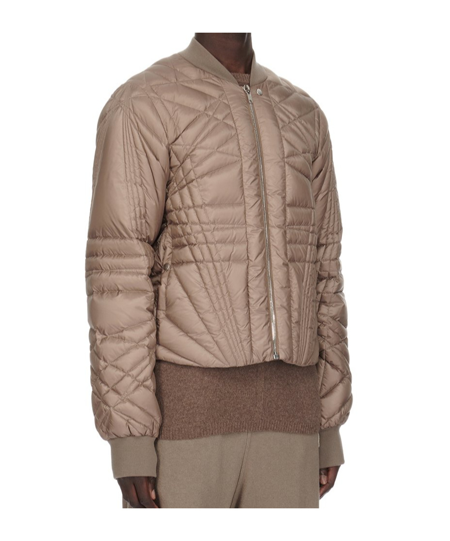 Moncler X Rick Owens Megapenta Flight Jacket In Nude