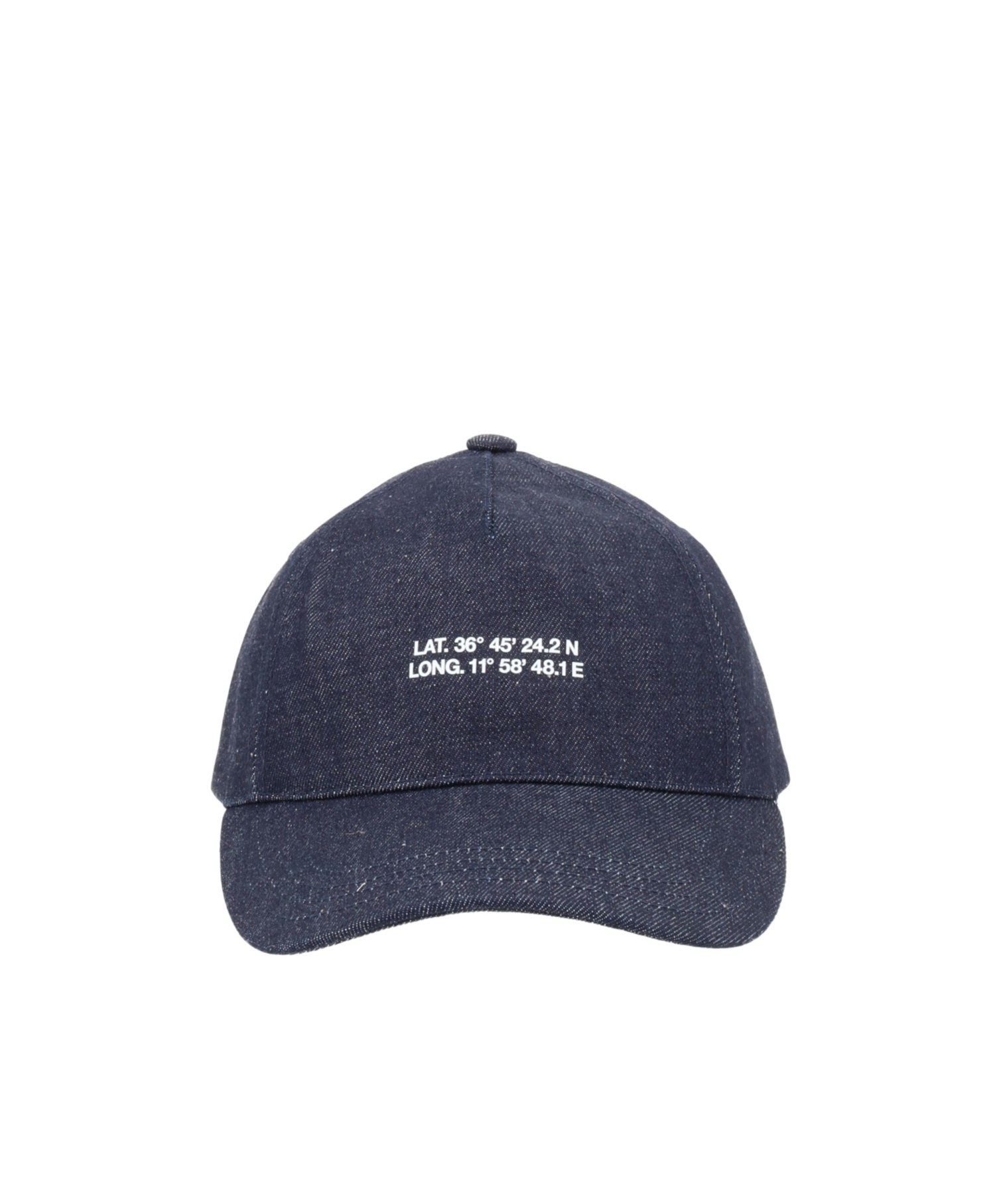 A.p.c. Embroidered Baseball Hat In Blue