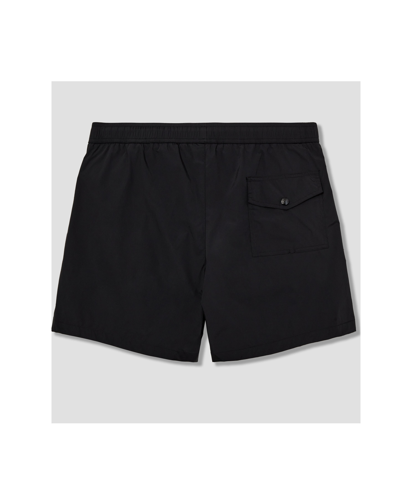 Moncler Drawstring Swimming Trunks In Black