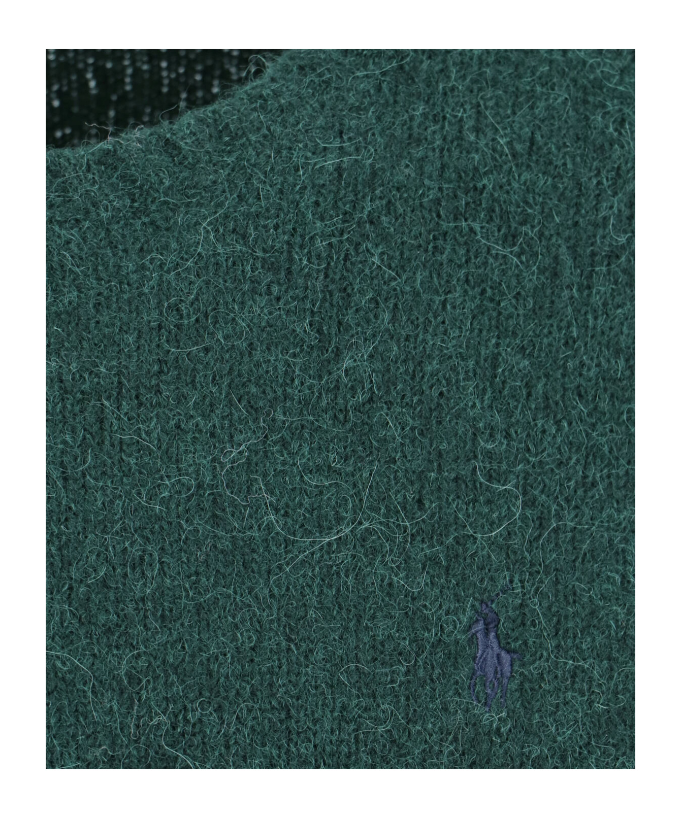 Shop Polo Ralph Lauren Brushed Sweater In Green