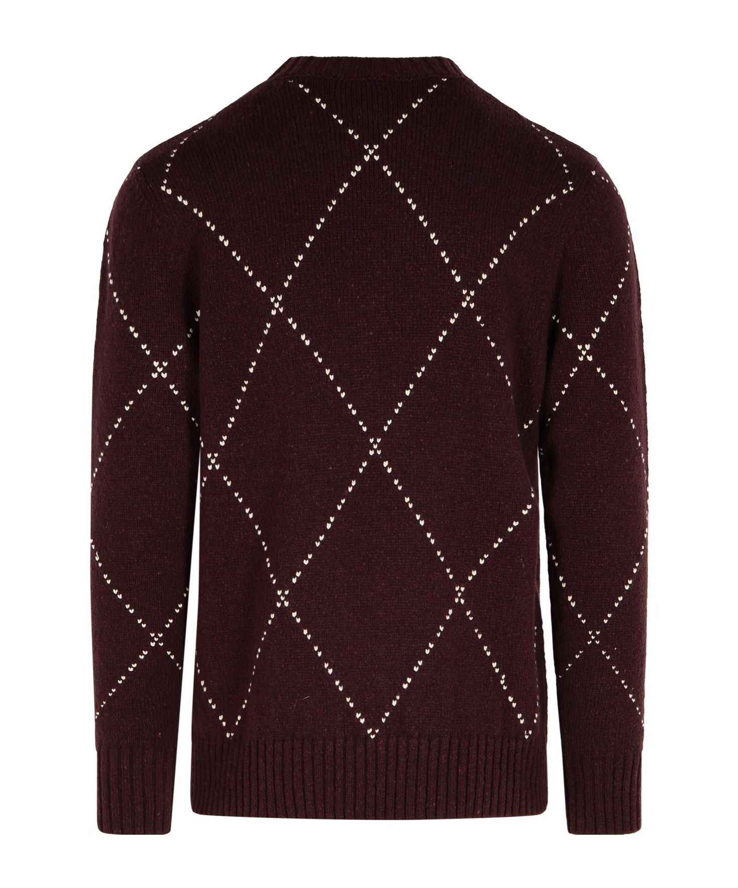 Eleventy Round Neck Sweater In Black
