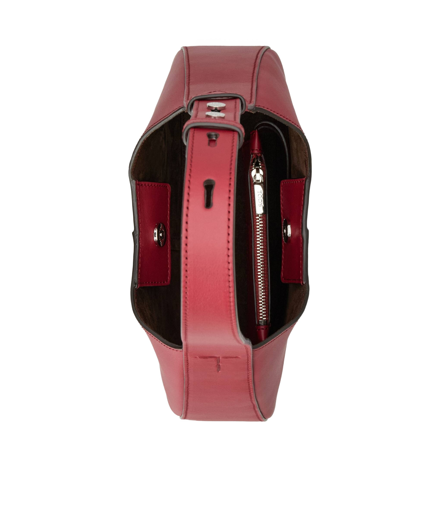 Tod's Di Mini Tramp Bag In Red