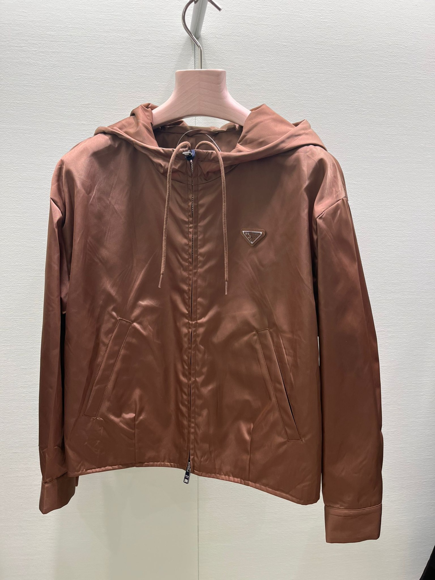 Prada Shukou Casual Jacket In Brown